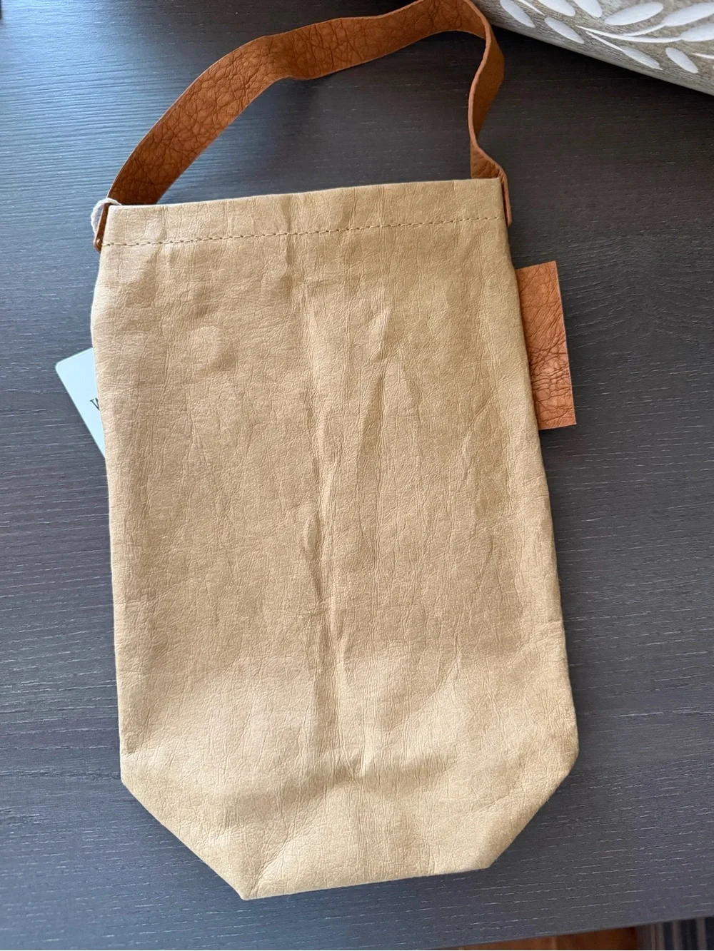 Trader Joe’s Washable Paper Wine Bag NWT Discontinued Reusable Tote